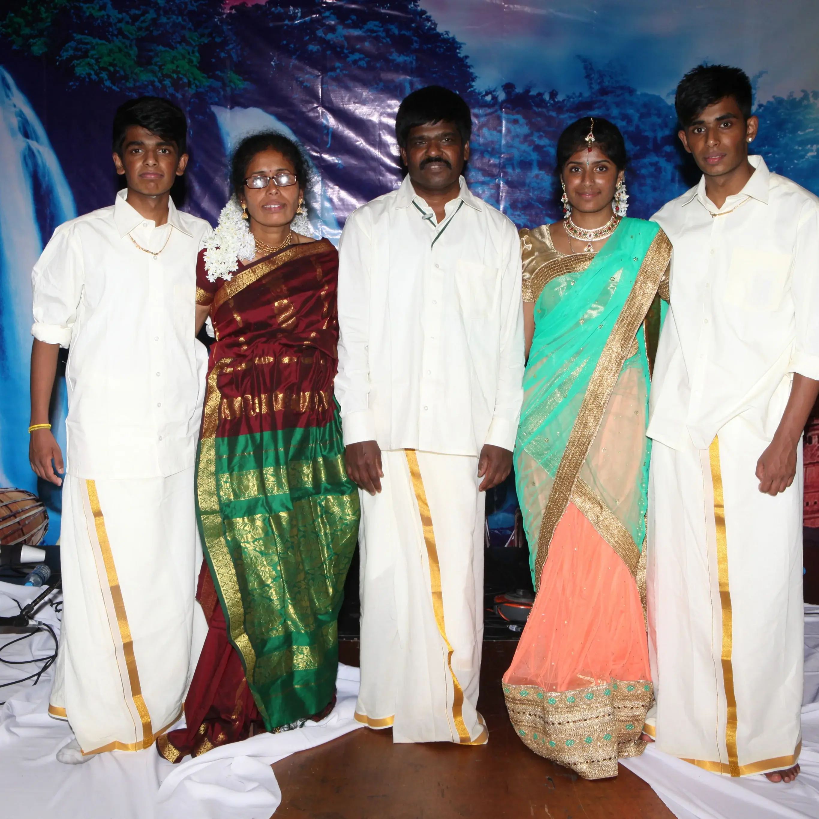 Arangetram family photo
